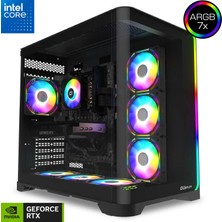 Quantum Gaming Stormforge Drive I5-14400F 16GB Ddr5 512GB Nvme RTX5060 8gb Masaüstü Oyuncu Bilgisayarı