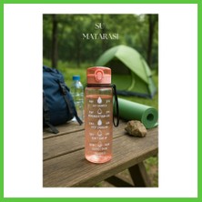 Bezos Suluk & Su Şişesi & Sporcu Matara Turuncu 1000 ml Vengners