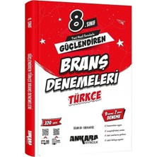 Ankara Yayıncılık Ankara 8. Sınıf Türkçe Güçlendiren Branş Denemeleri Ankara Yayınc