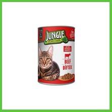 Jungle Kedi Konserve Biftekli 400GR 1 Adet Vengners