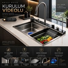 Premium Akıllı Teknolojik Eviye Seti