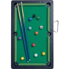 Milas Toptan Eğlenceli Mini Bilardo Seti 12 Top Ile Çocuklar Için Oyun