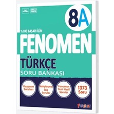 Fenomen Yayıncılık Fenomen 8. Sınıf LGS Türkçe A Fenomen Soru Bankası Fenomen Yayınları