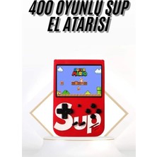 Milas Toptan Taşınabilir Retro Oyun Konsolu 400 Oyunlu Çocuklar Için