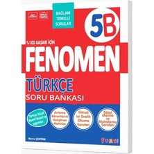 Fenomen Yayıncılık 5. Sınıf Türkçe B Fenomen Soru Bankası Fenomen Yayınları