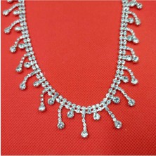 Karaaslan Özel Kristal Taşlı Zincir Şerit