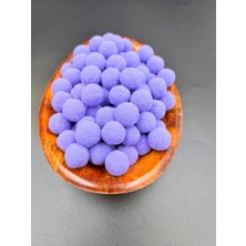 Karaaslan Lila Yumuşak Ponpon Silikon 200 Adet 2 Cm-20 mm