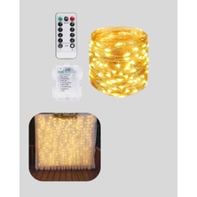 Milas Toptan Uzaktan Kumandalı Günışığı Peri LED 8 Modlu Dekoratif