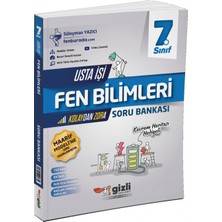 Gizli Yayınları Gizli 7.Sınıf Fen Bilimleri Usta İşi Soru Bankası + Kavram Harita