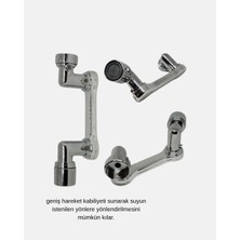 Milas Toptan Ergonomik Dönebilir Musluk Ucu 1080 Derece Su Yönlendirme