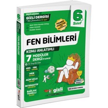Gizli Yayınları Gizli 6. Sınıf Fen Bilimleri Müfredatın Gizli Dergisi Gizli Yayın