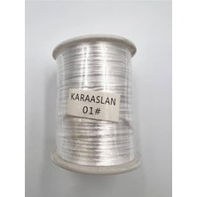 Karaaslan Floş Ip Beyaz Renk 100 Metre ( Bobin) 1 mm