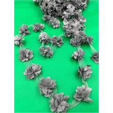 Karaaslan Lazer Çiçek 1 Paket 9 mt 116 Çiçek Vardır Renk Gri