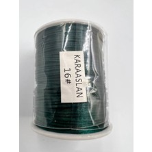 Karaaslan Floş Ip Zümrüt Yeşili Renk 100 Metre ( Bobin) 1 mm