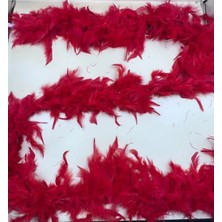 Karaaslan Bordo Renk Otriş Kaz Tüyü 2 Metre ( 60 gr 1 Paket Ağırlığı ) - Tüm Yaşlar
