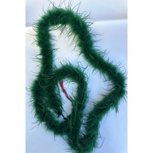 Karaaslan 1 Metre Deve Kuşu Tüyü Yeşil 1.8 cm - Tüm Yaşlar