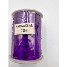 Karaaslan Floş Ip Mor Renk 100 Metre ( Bobin) 1 mm
