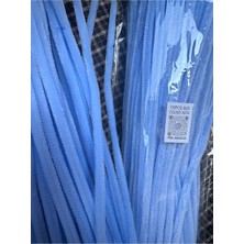 Karaaslan Kod Renk A074 Baby Mavi Şönil Çubuk 30 cm | Çiçek Yapımı, Hobi Malzemesi,