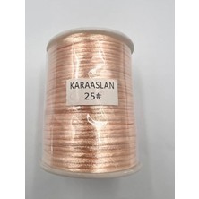 Karaaslan Floş Ip Somon Renk 100 Metre ( Bobin) 2 ml