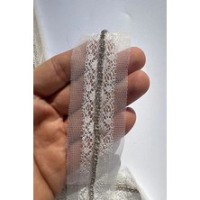 Karaaslan Kristal Taşlı 4.5 cm Bordür Şerit Dantel