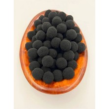 Karaaslan Siyah Yumuşak Ponpon Silikon 200 Adet 2 Cm-20 mm