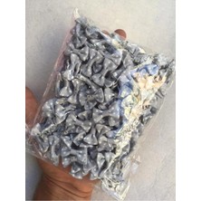Karaaslan Gri Renk Beyaz Puantiyeli 250 Adet Fiyonk Papyon 3 cm