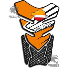 Hades Repsol Desen Üniversal Tank Pad Motosiklet Depo Koruma Sticker