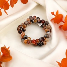 Moony Stone Madagaskar Akik Doğal Taş Dizi (8mm)