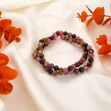 Moony Stone Turmalin Dizi Doğal Taş (6mm)