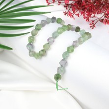 Moony Stone Florit Doğal Taş Kesimli Dizi (12MM)