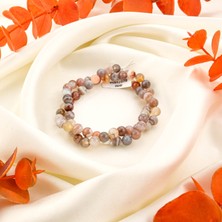 Moony Stone Bostvana Akik Doğal Taş Dizi (6mm)