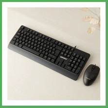 Astraltech USB Kablolu Q Klavye & 1200 Dpı Mouse Seti Bezoss