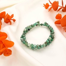 Moony Stone Zümrüt Doğal Taş Dizi (6mm)