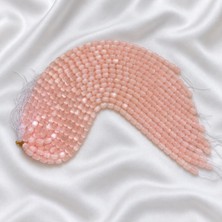 Moony Stone 8X12 mm Selenit Yavru Ağzı Dizi Boncuk