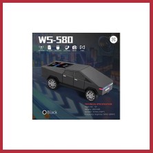 Bezos Wster WS-580 Music Car Speaker (Cybertruck, Led) Strsnl