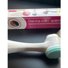 Karaaslan 540 Iğneli 0,5 mm Dermaroller ve Mint Başlıklı Yüz Temizleme Fırçası 2 Parça Set