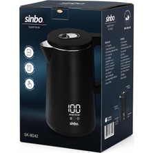Unbranded Sinbo 1.8 Litre Dijital Dokunmatik Ekranlı Akıllı Kettle – Derece Ayarlı & Sıcak Tutma Özellikli -SK-8042 Model