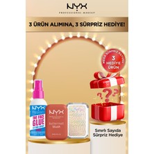Nyx Professional Makeup Face Glue Spray + Buttermelt Blush 09 + Buttermelt Highlighter 05 - Mega Sürpriz Hediye!