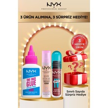 Nyx Professional Makeup Bare With Me Kapatıcı 02 + Face Glue Primer + Lip Iv 08 Drippin' In Rose  - Mega Sürpriz Hediye!