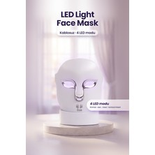 İYO Fakir Iyo LED Light Face Mask Wireless - Kablosuz - LED Işık Terapi/bakım Cihazı
