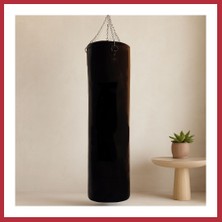 Bezos Boks Torbası 80X30 cm Büyük - Zincirli Askılı, Kum Dolgulu Strsnl