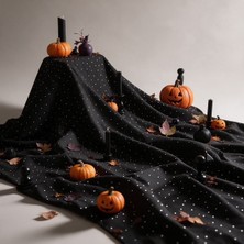 SHG HOME Shghome Işıltılı Taş Detaylı Çok Amaçlı Masa ve Etkinlik Örtüsü 150 x 240 cm