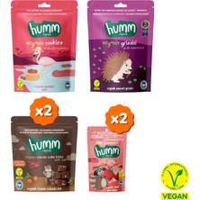 Humm Organik Çilek & Grissini Mini Paket - 6 Adet (4 Çeşit)