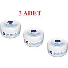 Nivea Soft Canlandırıcı Nemlendirici Bakım Kremi 100 ml Yüz Vücut El x 3 Adet