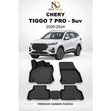 NewDeco Chery Tiggo 7 Pro Suv 9 2020-2024 Araca Özel Premium 5d Karbon Havuzlu Oto Paspas
