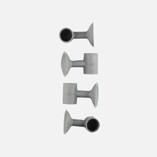 Home Puzzle Vakum&stoper Tutucu 4'lü Gri