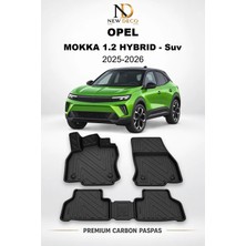 NewDeco Opel Mokka 1.2 Hybrid Suv 9 2025-2026 Araca Özel Premium 5d Karbon Havuzlu Oto Paspas