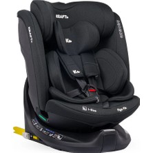 Kraft Figo Fix I-Size (40-150 Cm) 0-36 kg Oto Koltuğu Siyah