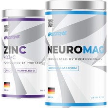 Grizzone Neuro-Mag Magnezyum , Zinc + D3 + C Paketi