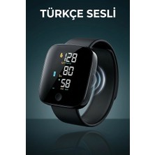 sbodurhome Türkçe Konuşan Bilekten Tansiyon Aleti Hafızalı Otomatik Nabız Ölçer